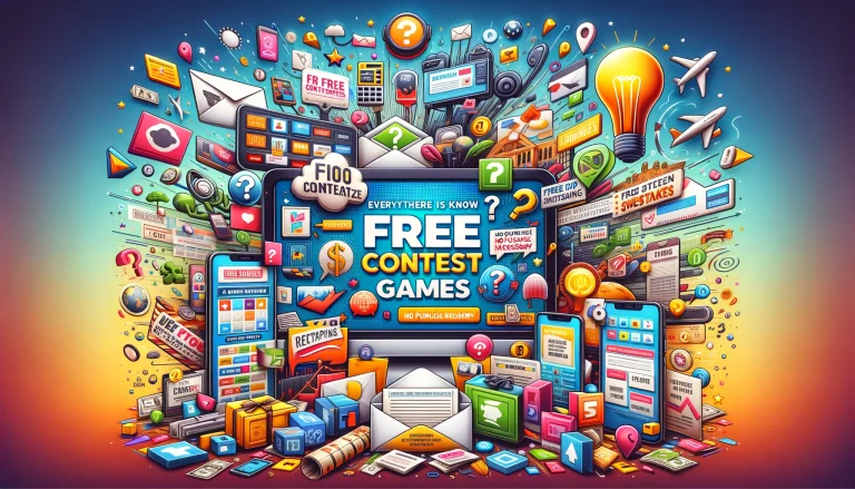 ᐅ• Tout savoir sur les jeux-concours gratuits