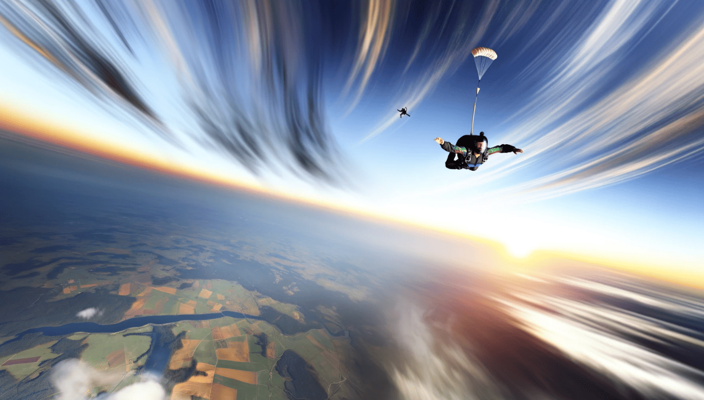 jeux concours saut en parachute