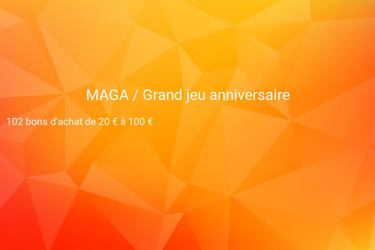 jeux concours MAGA