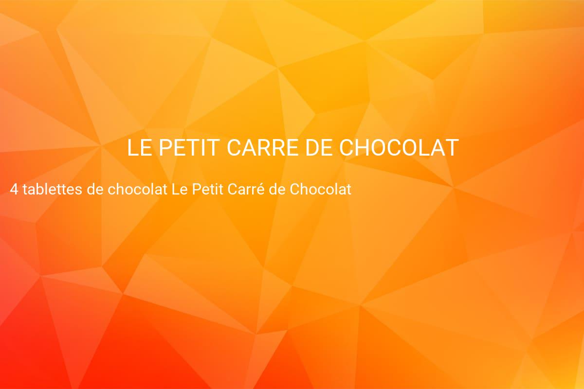 jeux concours LE PETIT CARRE DE CHOCOLAT