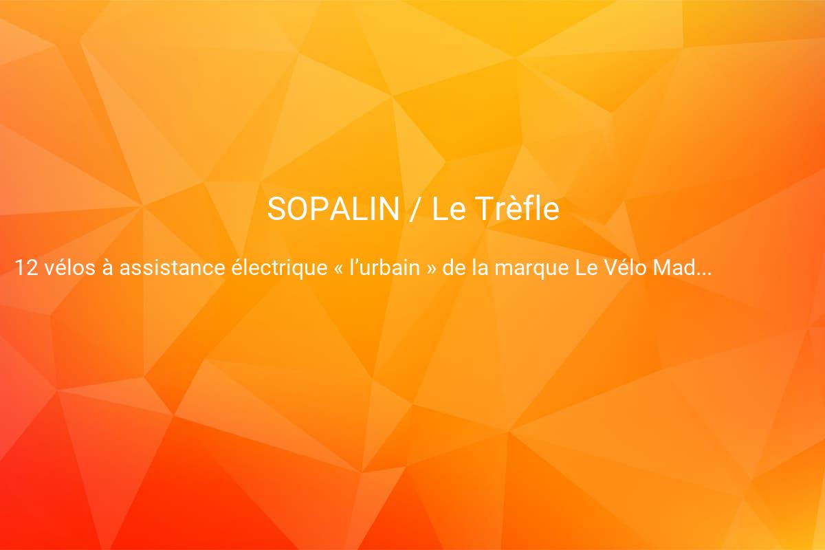 jeux concours SOPALIN