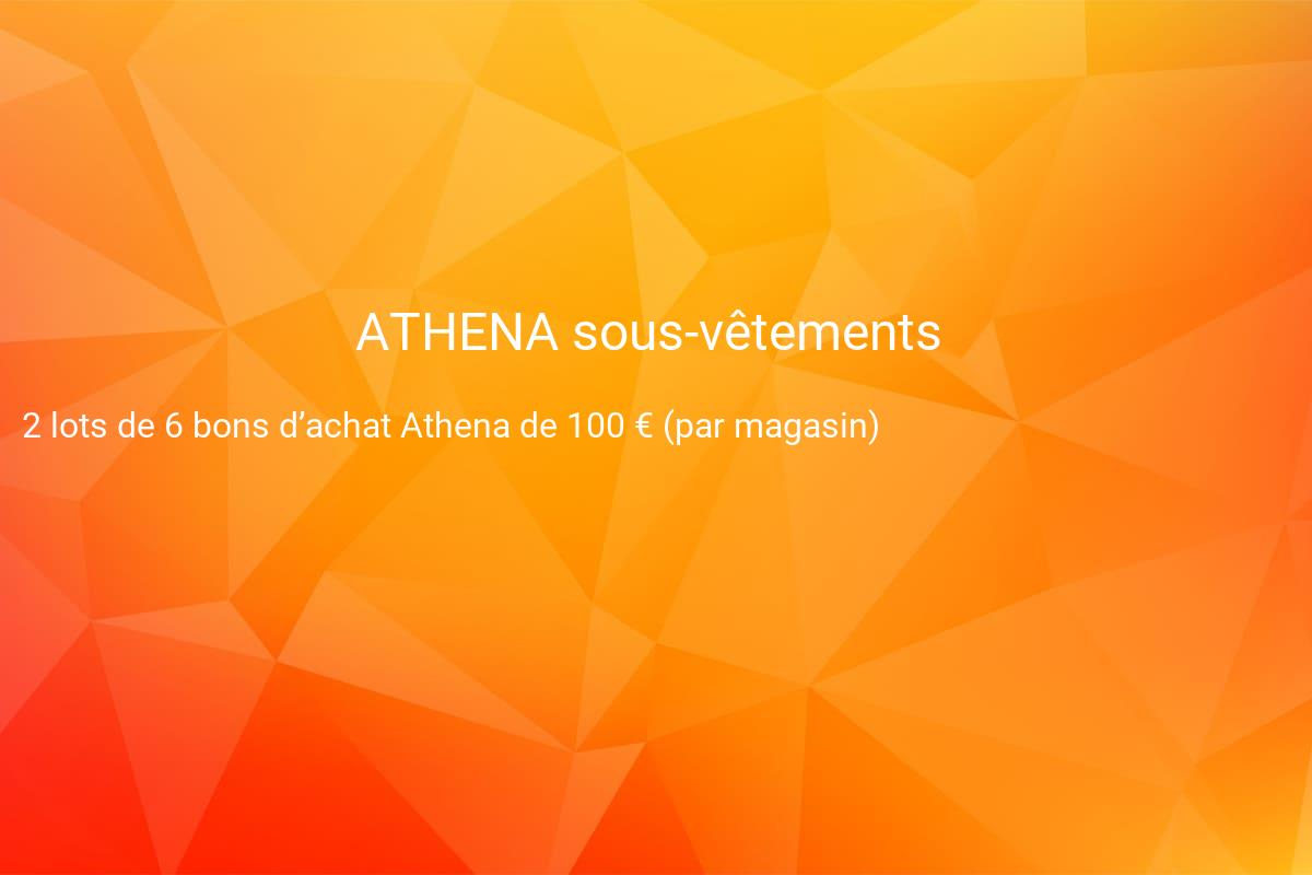 jeux concours ATHENA