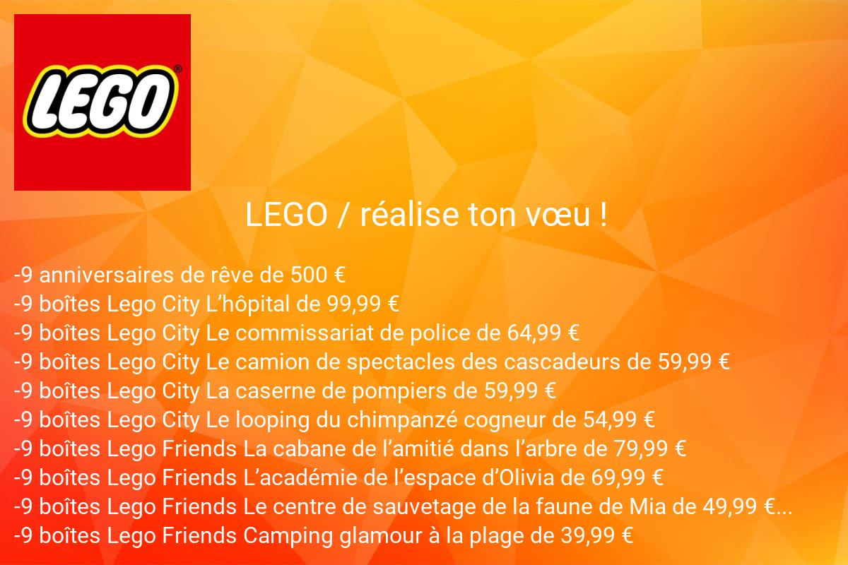jeux concours LEGO
