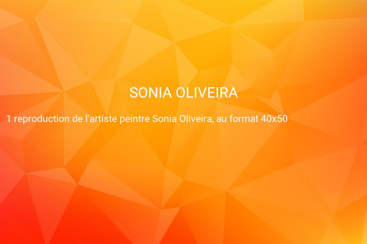 jeux concours SONIA OLIVEIRA