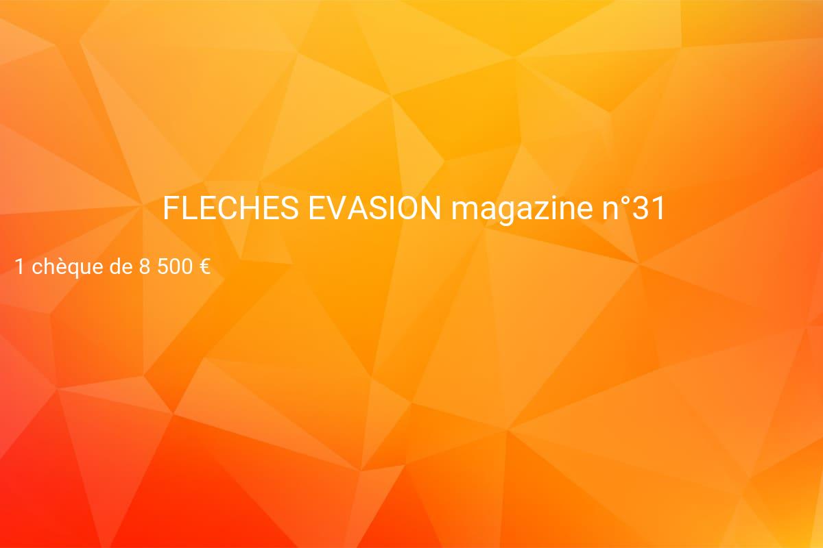 jeux concours FLECHES EVASION