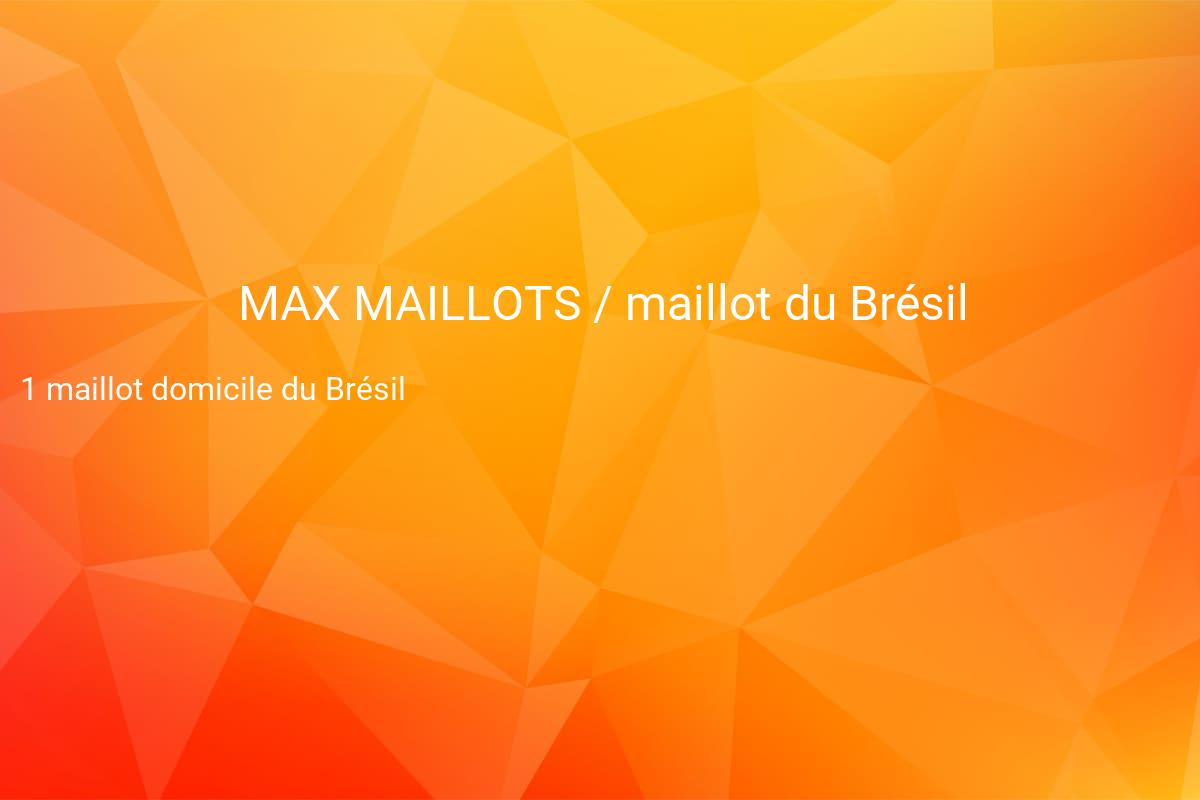jeux concours MAX MAILLOTS