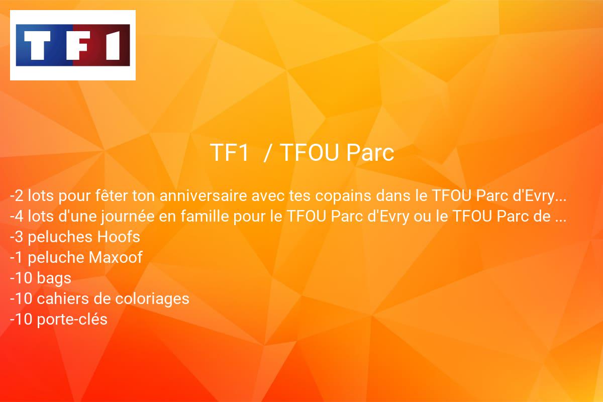 jeux concours TF1 