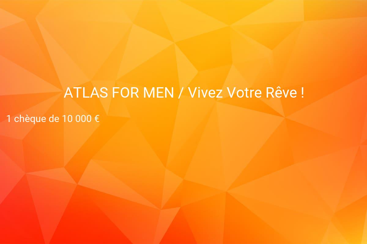 jeux concours ATLAS FOR MEN