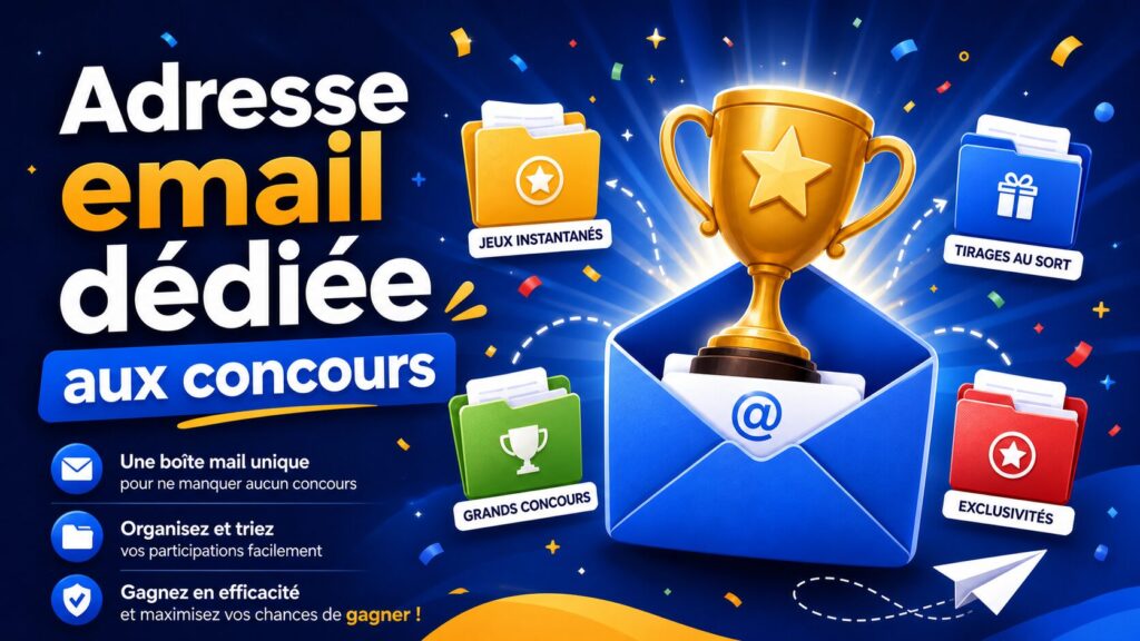 adresse email dédiée aux concours