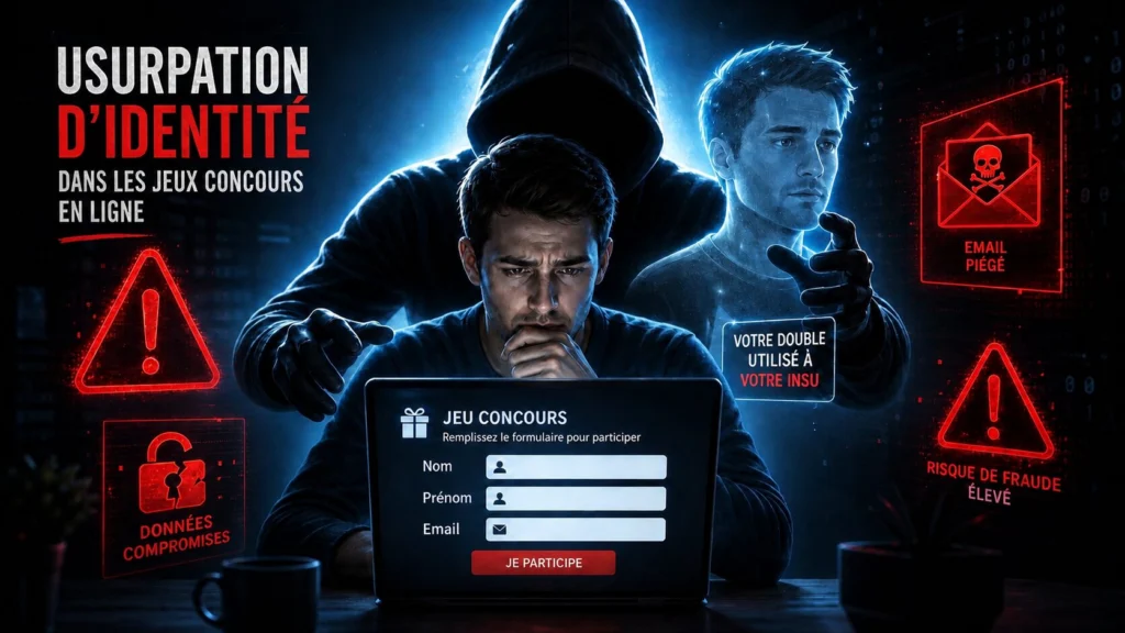 jeux concours en ligne et usurpation d'identité