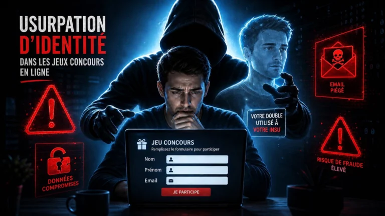 jeux concours en ligne et usurpation d'identité