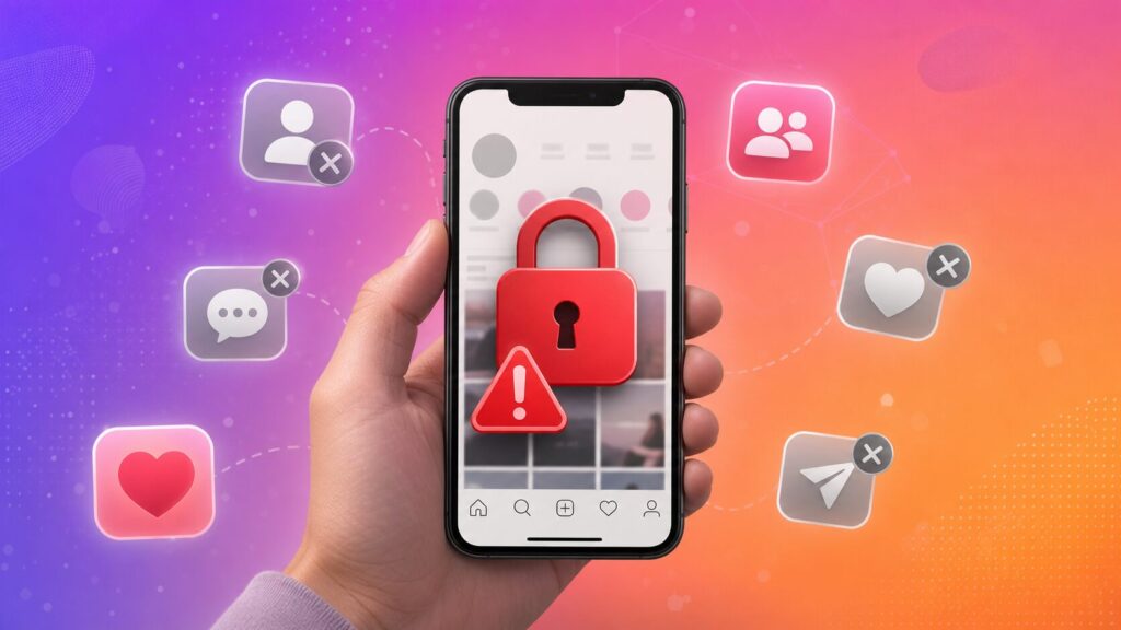 compte instagram limité