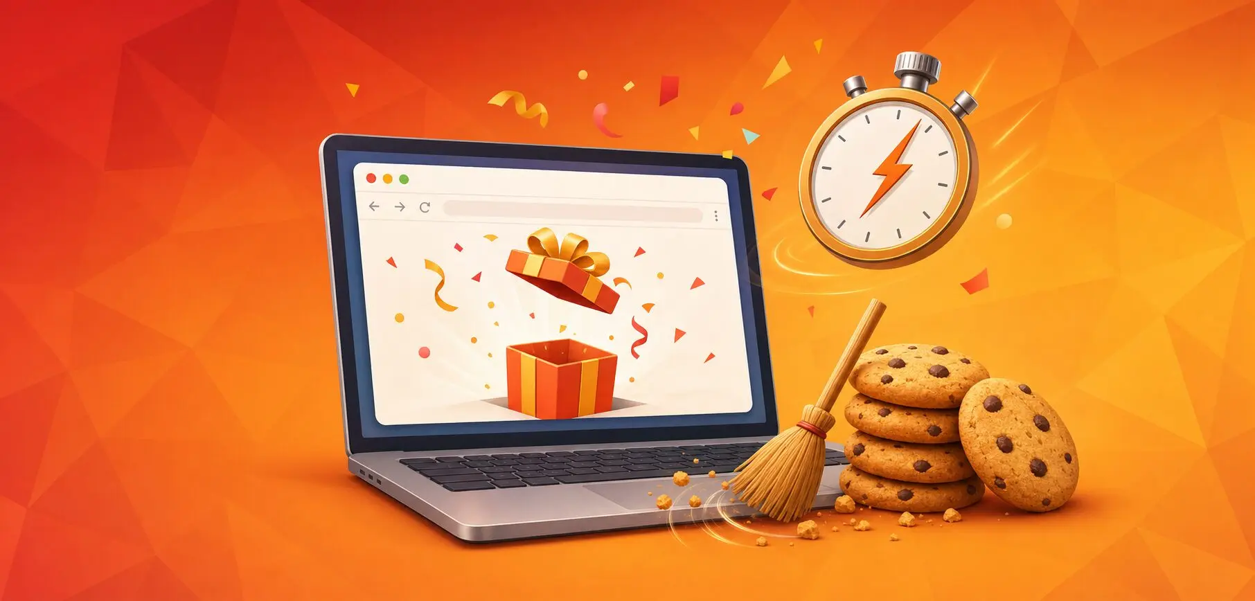 cookies et cache aux instants gagnants