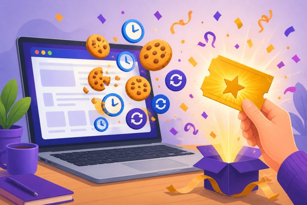 instants gagnants et cookies