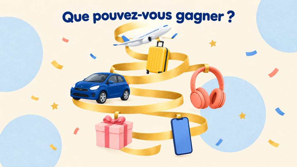 gagner des cadeaux avec les jeux concours