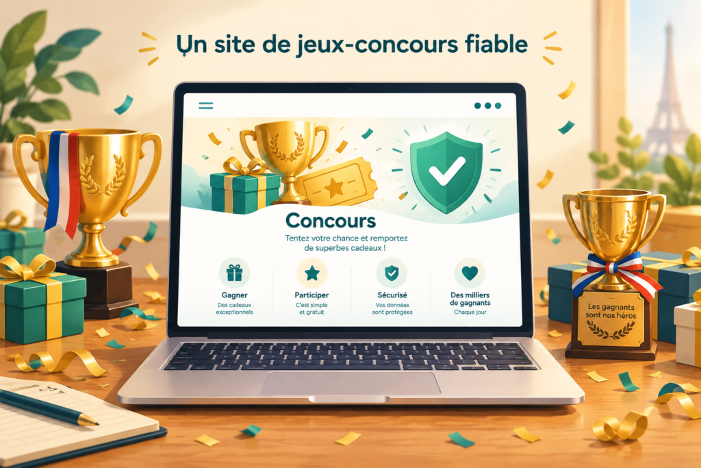 un site de jeux concours fiable