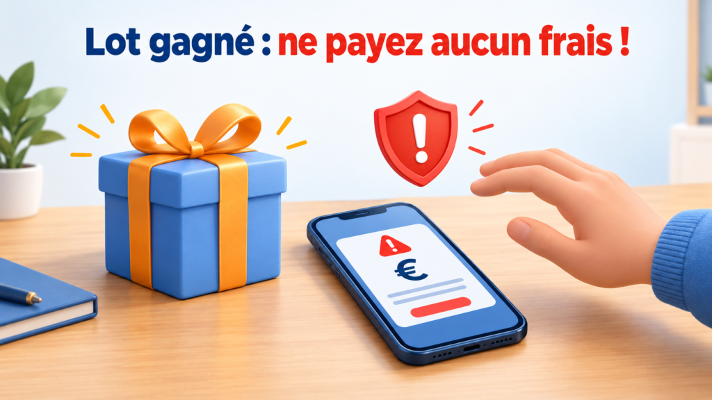 frais lot gagné