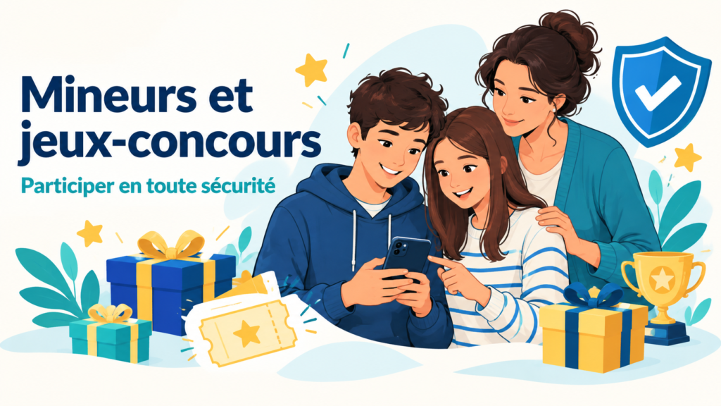 jeux concours et mineurs