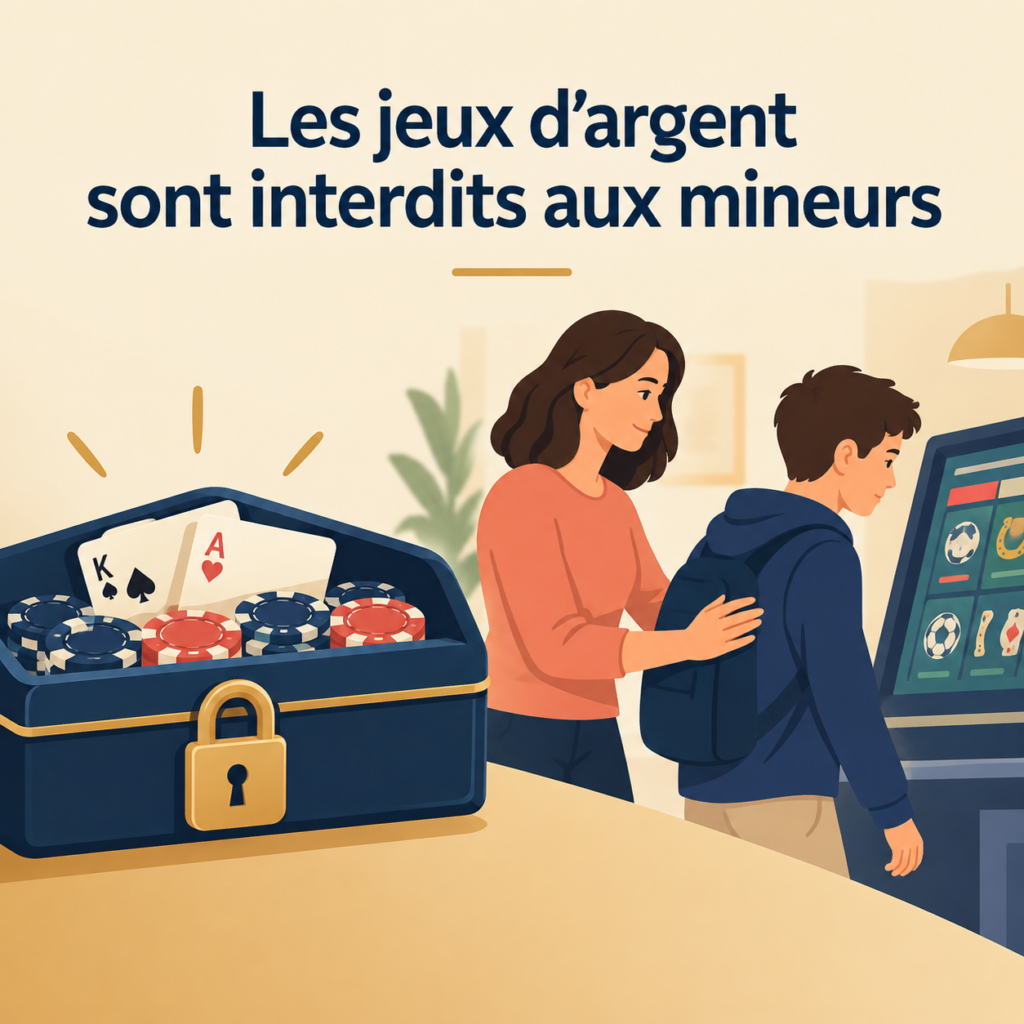 jeux d'argent interdits aux mineurs