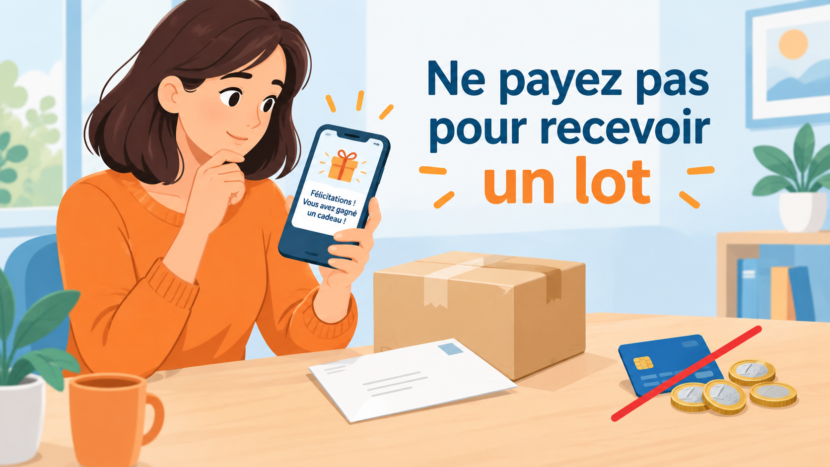 payer pour recevoir un lot
